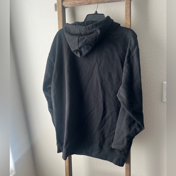 NWOT- men’s black raiders hoodie size XL - Picture 2 of 5